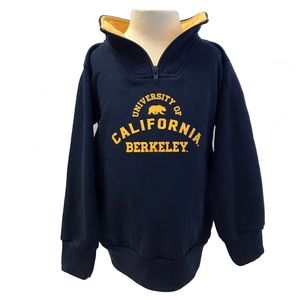 UC Berkeley Cal Bears Zip Neck Sweater